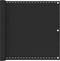 vidaXL - Balkonscherm - HDPE - 75x600 - cm - antraciet