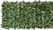 vidaXL - Balkonscherm - met - donkergroene - bladeren - 400x75 - cm