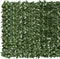 vidaXL - Balkonscherm - met - donkergroene - bladeren - 500x150 - cm