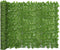 vidaXL - Balkonscherm - met - groene - bladeren - 300x150 - cm