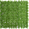 vidaXL - Balkonscherm - met - groene - bladeren - 300x150 - cm