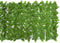 vidaXL - Balkonscherm - met - groene - bladeren - 500x75 - cm