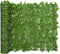 vidaXL - Balkonscherm - met - groene - bladeren - 600x100 - cm
