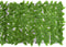 vidaXL - Balkonscherm - met - groene - bladeren - 600x75 - cm