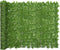 vidaXL - Balkonscherm - met - groene - bladeren - 600x75 - cm