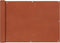 vidaXL - Balkonscherm - Oxford - textiel - 75x400 - cm - terracotta
