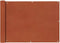 vidaXL - Balkonscherm - Oxford - textiel - 75x400 - cm - terracotta