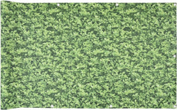 vidaXL - Balkonscherm - plantpatroon - 800x120 - cm - PVC - groen