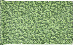 vidaXL - Balkonscherm - plantpatroon - 800x75 - cm - PVC - groen