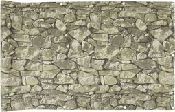 vidaXL - Balkonscherm - steenpatroon - 1000x75 - cm - PVC