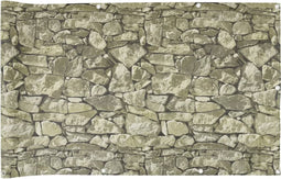 vidaXL - Balkonscherm - steenpatroon - 700x75 - cm - PVC