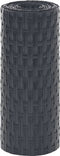 vidaXL - Balkonschermen - 10 - st - 255x19 - cm - poly - rattan - antracietkleurig