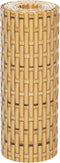 vidaXL - Balkonschermen - 5 - st - 255x19 - cm - poly - rattan - lichtbruin