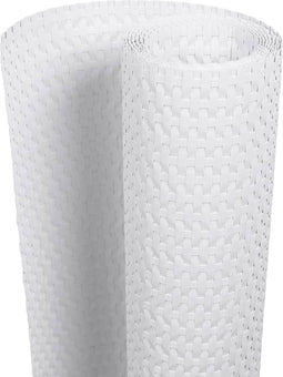 vidaXL - Balkonschermen - 5 - st - 255x19 - cm - poly - rattan - wit