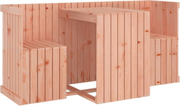 vidaXL - Balkonset - 2-zits - massief - douglashout