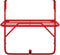 vidaXL - Balkontafel - 60x40 - cm - staal - rood