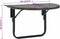 vidaXL - Balkontafel - 60x60x40 - cm - poly - rattan - bruin