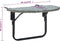 vidaXL - Balkontafel - 60x60x40 - cm - poly - rattan - grijs
