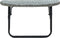 vidaXL - Balkontafel - 60x60x40 - cm - poly - rattan - grijs
