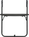 vidaXL - Balkontafel - hangend - 60x64x83,5 - cm - rattan-look - kunststof - bruin