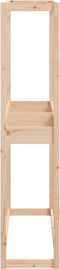 vidaXL - Bandenrek - 120x40x180 - cm - massief - grenenhout