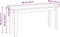 vidaXL - Bank - 90 - cm - massief - hout - rubber