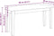 vidaXL - Bank - 90 - cm - massief - hout - rubber