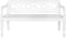 vidaXL - Bank - Batavia - 123 - cm - massief - mahoniehout - wit