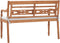 vidaXL - Bank - Batavia - met - kussens - 120 - cm - teakhout