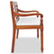 vidaXL - Bank - Batavia - met - kussens - 120 - cm - teakhout