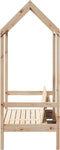 vidaXL - Bank - met - dak - 117,5x70x176,5 - cm - massief - grenenhout