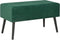 vidaXL - Bank - met - lades - 80 - cm - fluweel - groen