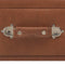 vidaXL - Bank - met - lades - 80 - cm - kunstleer - bruin