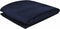 vidaXL - Bankhoes - microsuede - marineblauw - 140 - x - 210 - cm