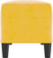 vidaXL - Bankje - 100x35x41 - cm - fluweel - geel