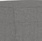 vidaXL - Bankje - 100x35x41 - cm - stof - donkergrijs