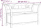 vidaXL - Bankje - 107x45x75,5 - cm - massief - vurenhout - wit