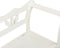 vidaXL - Bankje - 107x45x75,5 - cm - massief - vurenhout - wit