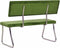 vidaXL - Bankje - 110 - cm - fluweel - llichtgroen