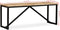 vidaXL - Bankje - 110x35x45 - cm - massief - mangohout