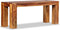 vidaXL - Bankje - 110x35x45 - cm - massief - sheeshamhout