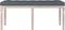 vidaXL - Bankje - 110x40x49 - cm - fluweel - donkergrijs