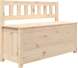 vidaXL - Bankje - 110x41x76,5 - cm - massief - grenenhout