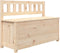 vidaXL - Bankje - 110x41x76,5 - cm - massief - grenenhout