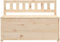 vidaXL - Bankje - 110x41x76,5 - cm - massief - grenenhout