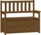 vidaXL - Bankje - 112,5x51,5x96,5 - cm - massief - grenenhout - honingbruin