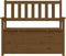vidaXL - Bankje - 112,5x51,5x96,5 - cm - massief - grenenhout - honingbruin