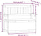 vidaXL - Bankje - 112,5x51,5x96,5 - cm - massief - grenenhout - zwart