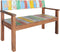vidaXL - Bankje - 115 - cm - massief - gerecycled - hout