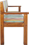 vidaXL - Bankje - 115 - cm - massief - gerecycled - hout